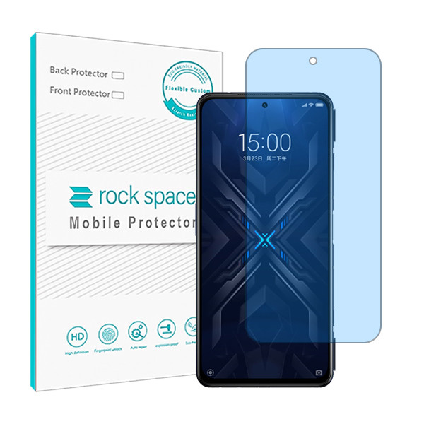 محافظ صفحه نمایش ضد اشعه آبی راک اسپیس مدل HyBLU مناسب برای گوشی موبایل شیائومی Black Shark 4