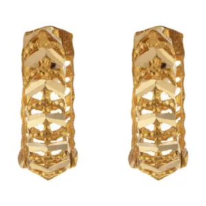 گوشواره طلا 18 عیار زنانه مدیسا مدل E2006