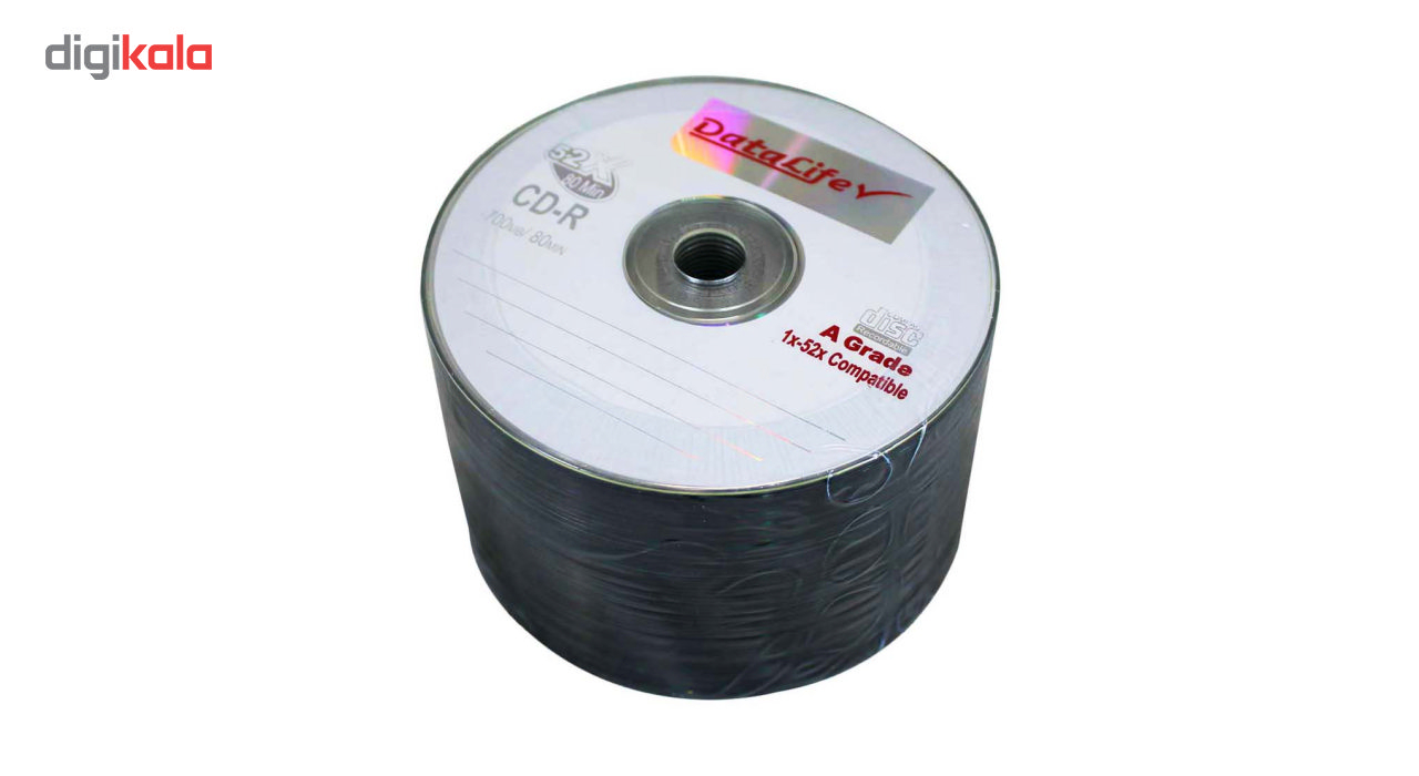 سی دی دیتا لایف 700MB بسته 50 عددی