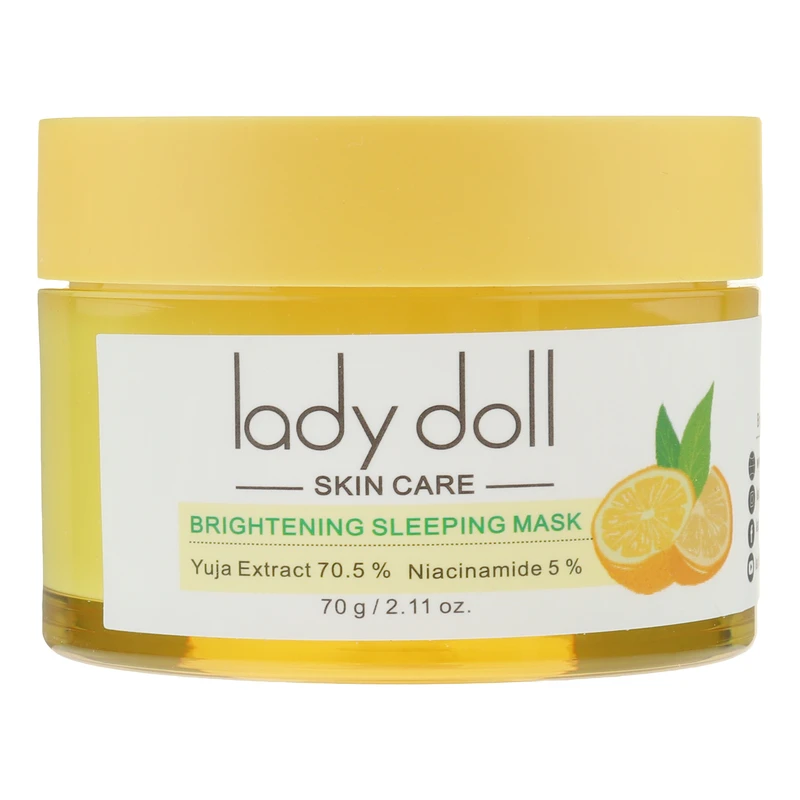 ماسک صورت لیدی دال مدل Yuja Niacin مناسب برای انواع پوست وزن 70 گرم