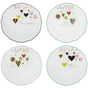 بسته 4 عددی پیش دستی Multiplechoice طرح Hanging Hearts کد 20363