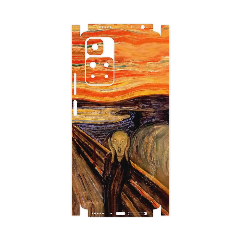برچسب پوششی ماهوت مدل The Scream of Munch-FullSkin مناسب برای گوشی موبایل شیائومی Redmi Note 11 Pro Plus 5G