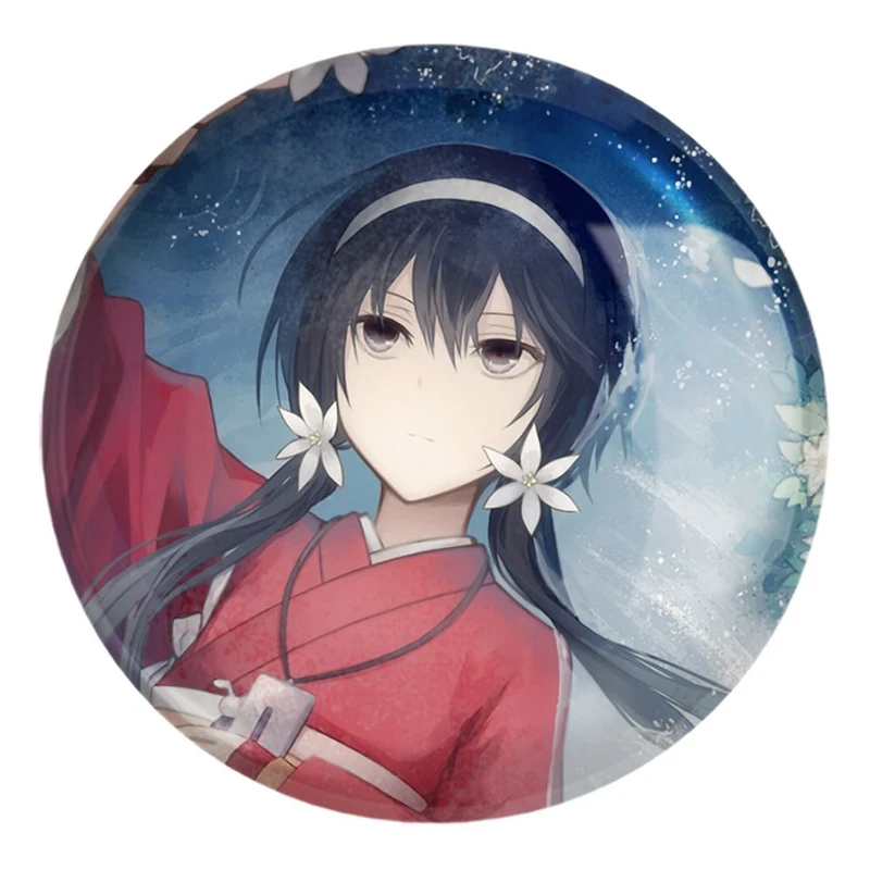 پیکسل خندالو طرح کیوکا ایزومی انیمه سگ های ولگرد بانگو کد 11784 مدل بزرگ