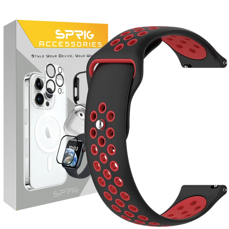 بند اسپریگ مدل NK Sport مناسب برای ساعت هوشمند سامسونگ Watch 3 size 41mm / Galaxy Watch 4 40mm / watch 4 42mm / watch 4 44mm / watch 4 46mm