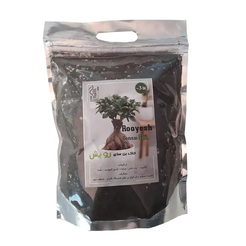 خاک بنسای رویش مدل KH01 حجم 3 لیتر
