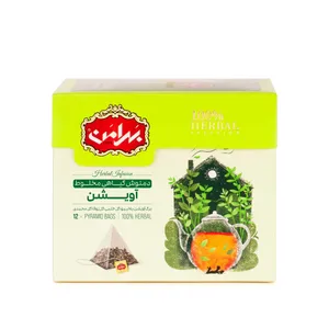 دمنوش آویشن کیسه هرمی بهرامن بسته 12 عددی