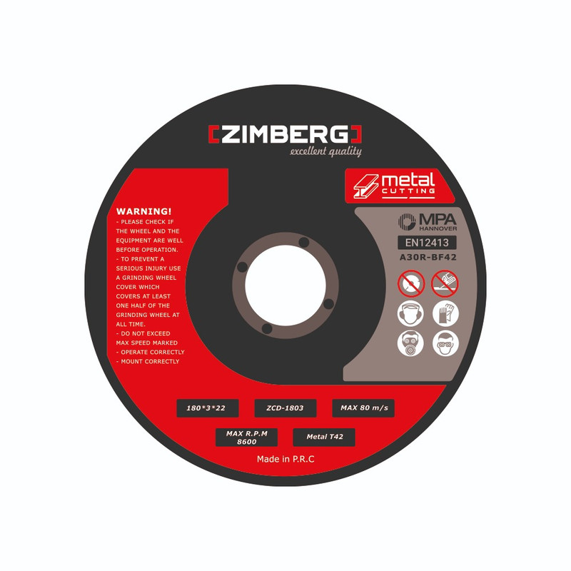 صفحه برش آهن زیمبرگ مدل Z-1803