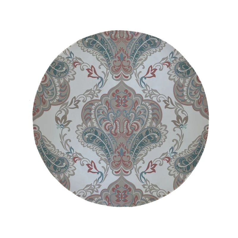 پادری مدل دایره طرح سنتی کد 5448 سایز 90 × 90 سانتی متر