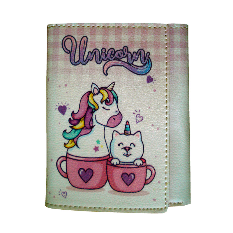 کیف پول دخترانه مدل unicorn کد 223