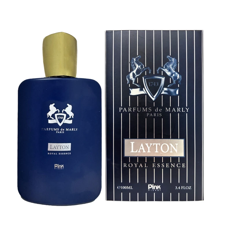 ادوپرفیوم پینک مدل Parfums de Marly Layton با رایحه گرم حجم 100 میلی‌لیتر