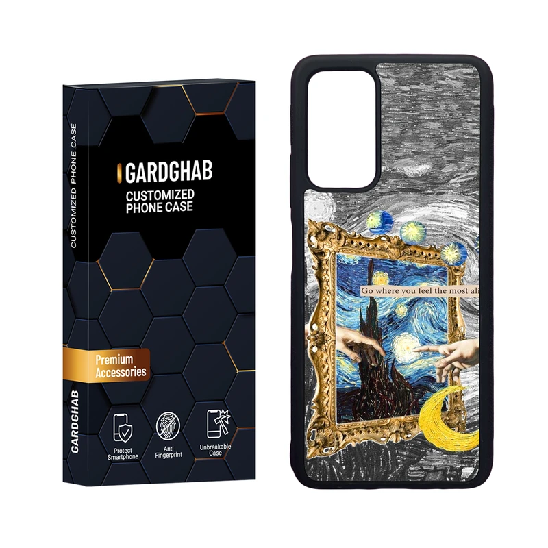 کاور گارد قاب مدل دورژله ای هنری مناسب برای گوشی موبایل شیائومی  Poco M4 Pro 5G / Redmi Note 11S 5G