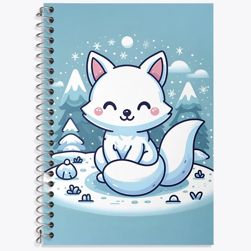 دفتر نت موسیقی 50 برگ خندالو طرح روباه بامزه کد N5149