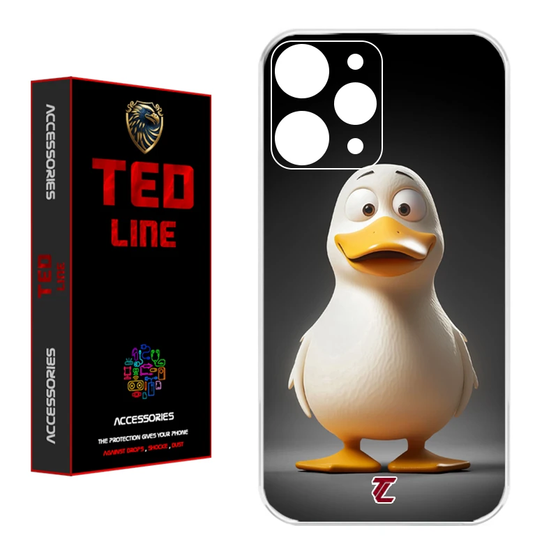 کاور تد لاین طرح اردک کد 1124 مناسب برای گوشی موبایل شیائومی Redmi 12 4G