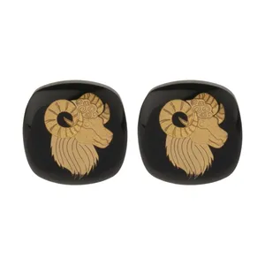 دکمه سردست مردانه دانژه مدل ماه فروردین کد ZRNM0001001