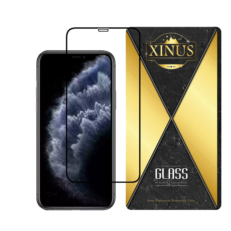 محافظ صفحه نمایش ژینوس مدل FULPLUSX مناسب برای گوشی موبایل اپل iPhone 11 Pro
