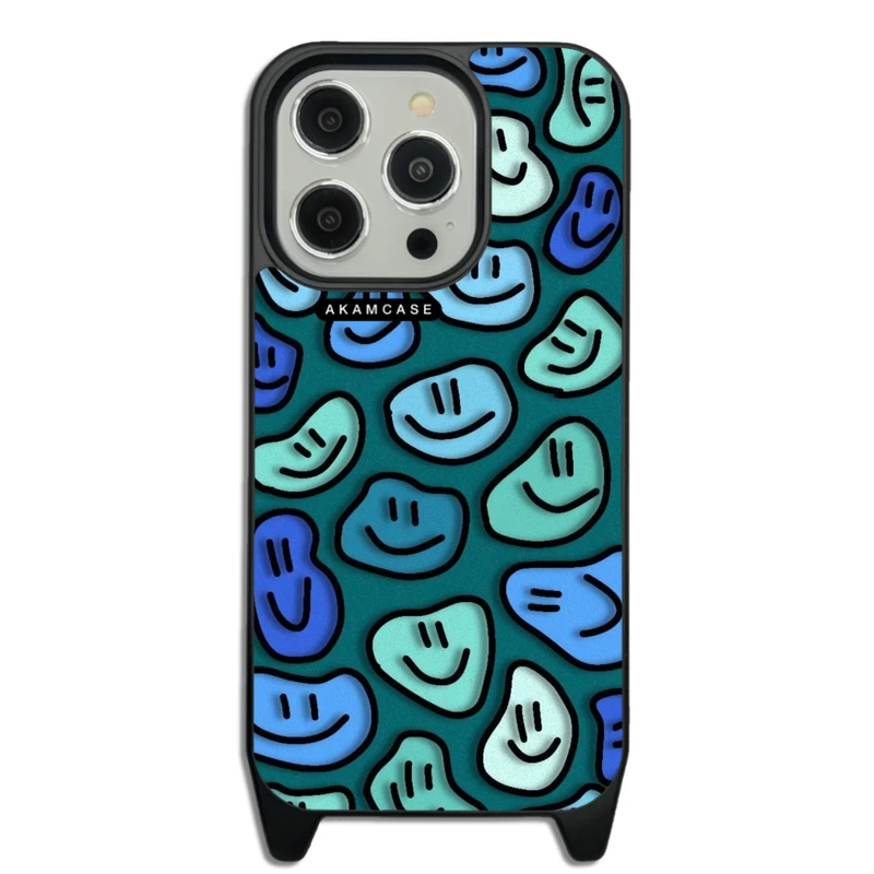 کاور آکام مدل AMCWLA14PRO-HAPPY FACE9 مناسب برای گوشی موبایل اپل iPhone 14 Pro