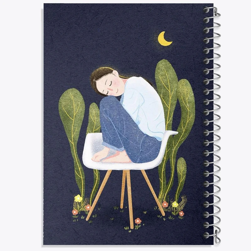 دفتر مشق 50 برگ خندالو مدل دخترانه کد 25614