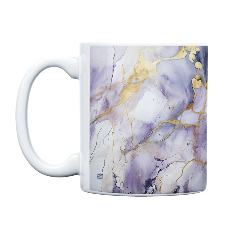 ماگ حس آمیزی طرح Marble مدل مرمر کد 030