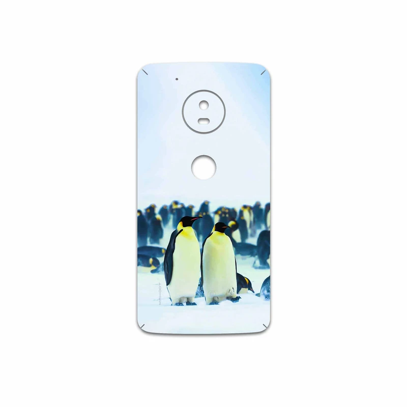برچسب پوششی ماهوت مدل Penguin مناسب برای گوشی موبایل موتورولا Moto G5