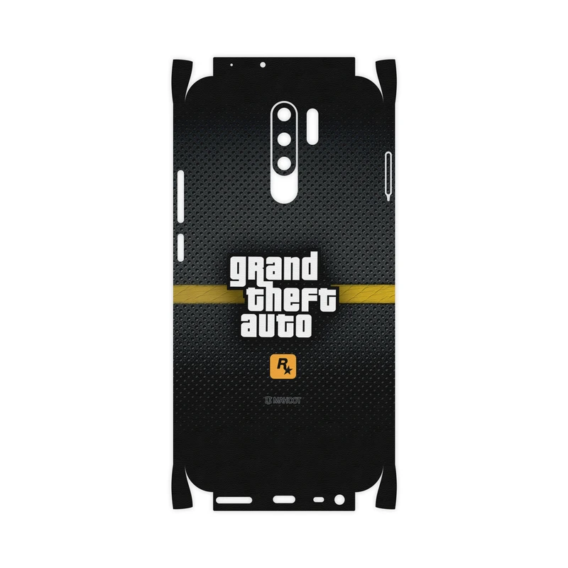 برچسب پوششی ماهوت مدل GTA-Game-FullSkin مناسب برای گوشی موبایل شیائومی Redmi 9