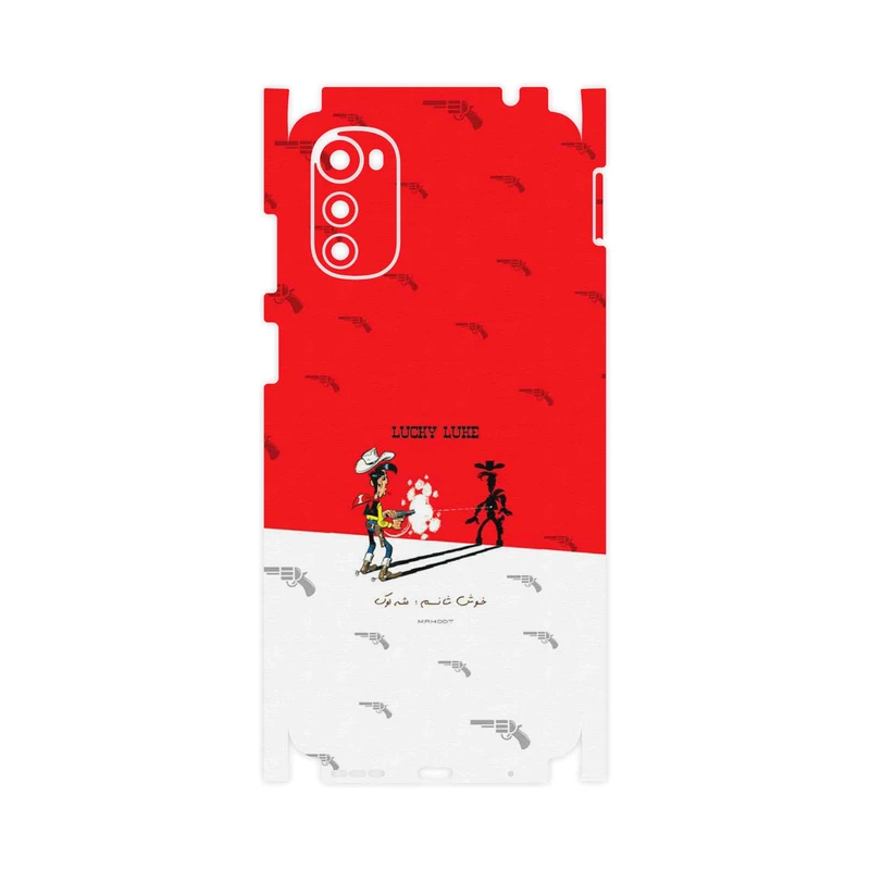 برچسب پوششی ماهوت مدل Lucky Luke-FullSkin مناسب برای گوشی موبایل موتورولا Moto E32s