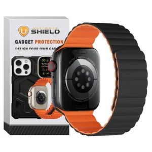 Ultimate Shield SIC Link UL BK Band for Apple Watch 42 / 44 / 45 / 49mm