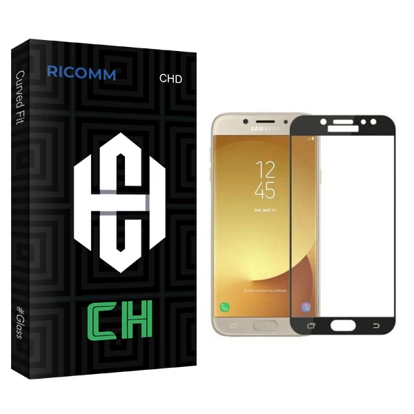 محافظ صفحه نمایش شیشه ای ریکام مدل CH مناسب برای گوشی موبایل سامسونگ Galaxy J5 Pro