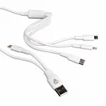 کابل تبدیل USB / USB-C به لایتنینگ/microUSB/USB-C لنیز مدل LC945 طول 1.2 متر