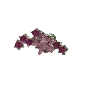 پیرسینگ گوش زنانه سیکس مدل E2476