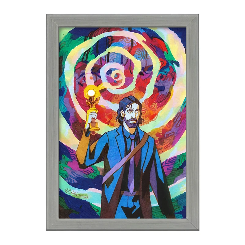 تابلو خندالو طرح بازی آلن ویک (Alan Wake) کد 31318