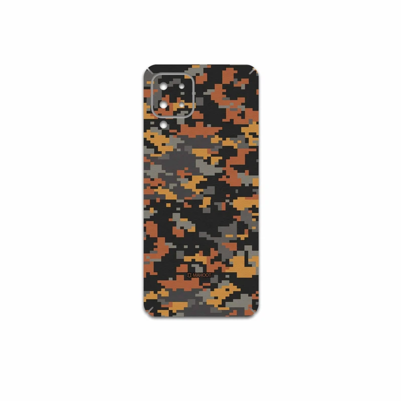 برچسب پوششی ماهوت مدل Army-Autumn-pixel مناسب برای گوشی موبایل سامسونگ Galaxy A22 4G