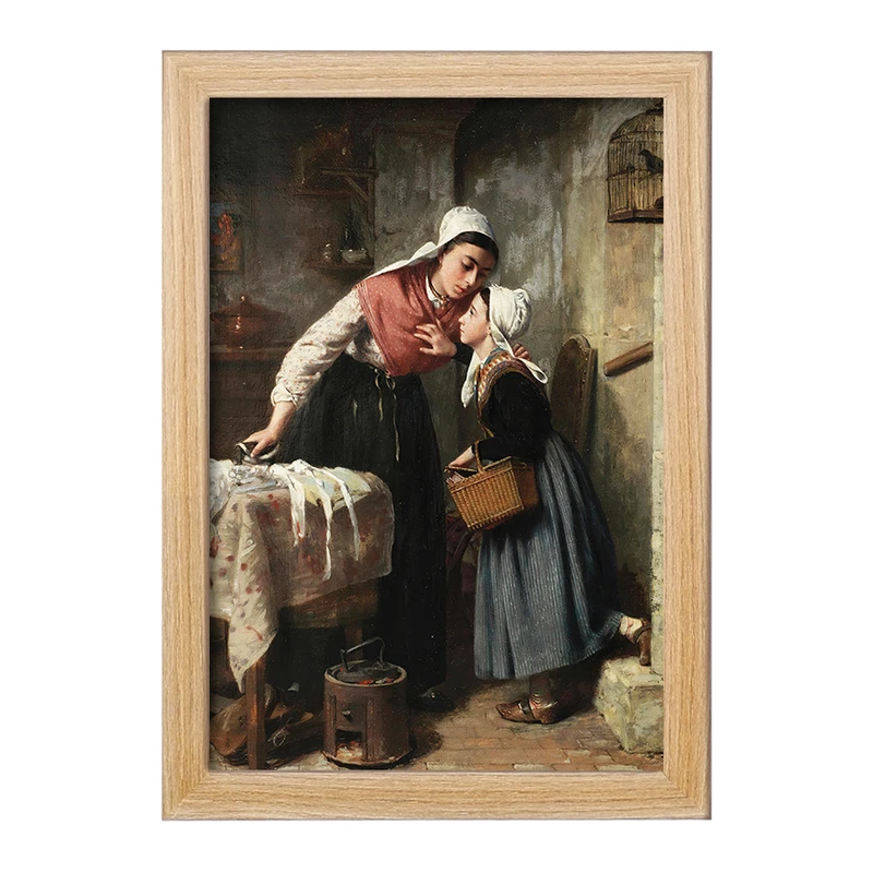 تابلو خندالو مدل نقاشی ماموریت اثر پیر ژان ادموند کستان کد F12368