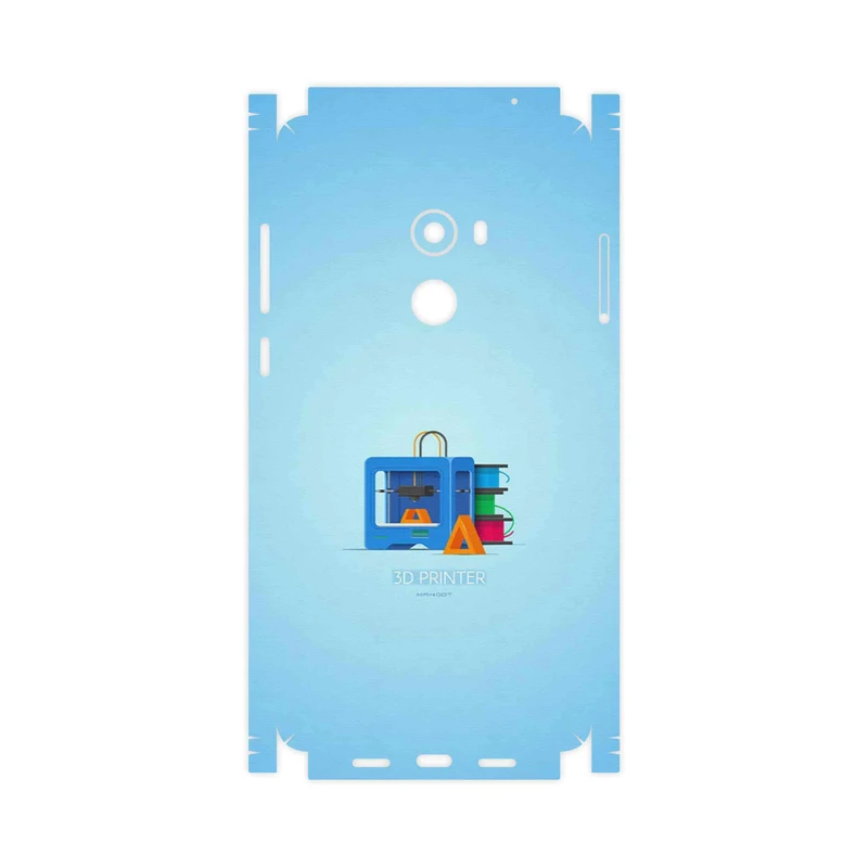 برچسب پوششی ماهوت مدل 3D Printer-FullSkin مناسب برای گوشی موبایل شیائومی Mi Mix 2