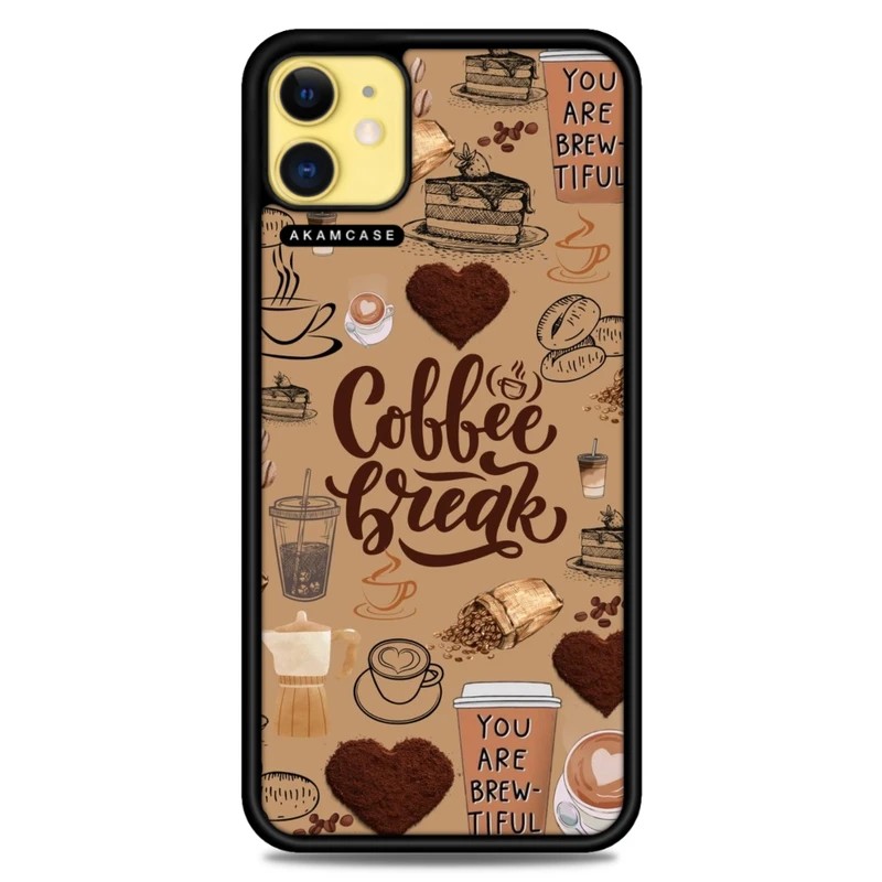 کاور آکام مدل AMC-WA11-COFFEE-18 مناسب برای گوشی موبایل اپل iPhone 11