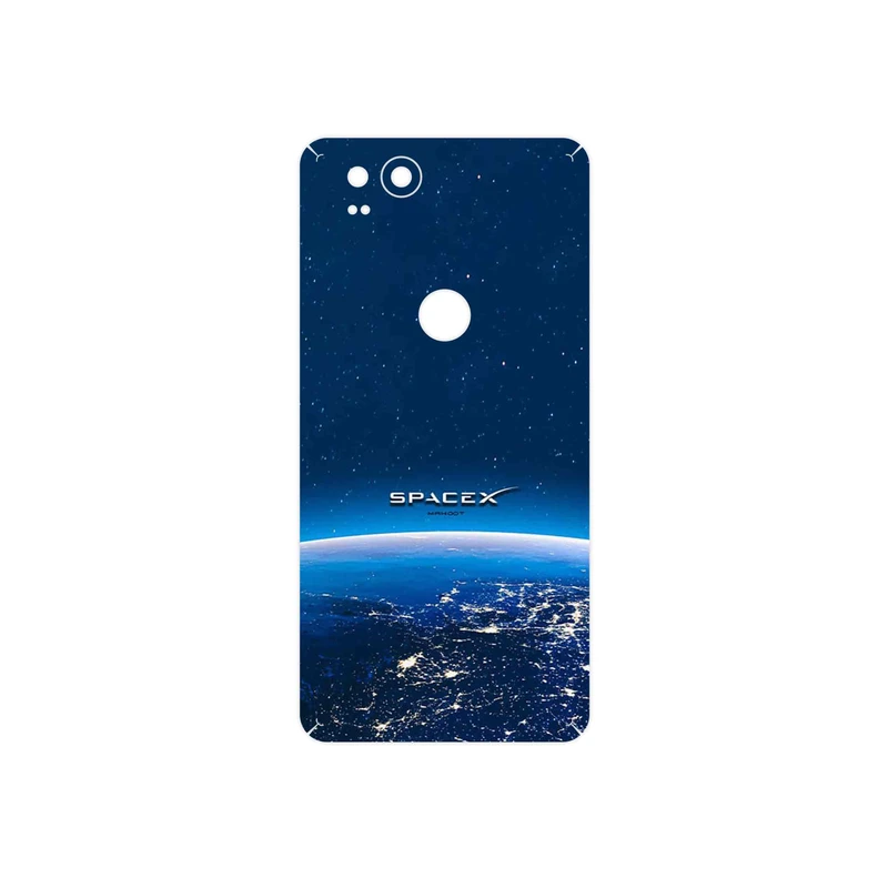 برچسب پوششی ماهوت مدل Space X مناسب برای گوشی موبایل گوگل Pixel 2
