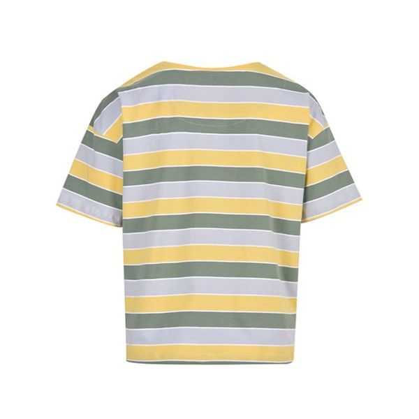 تی شرت آستین کوتاه زنانه بادی اسپینر مدل 2746 کد 1 رنگ زرد -  - 3