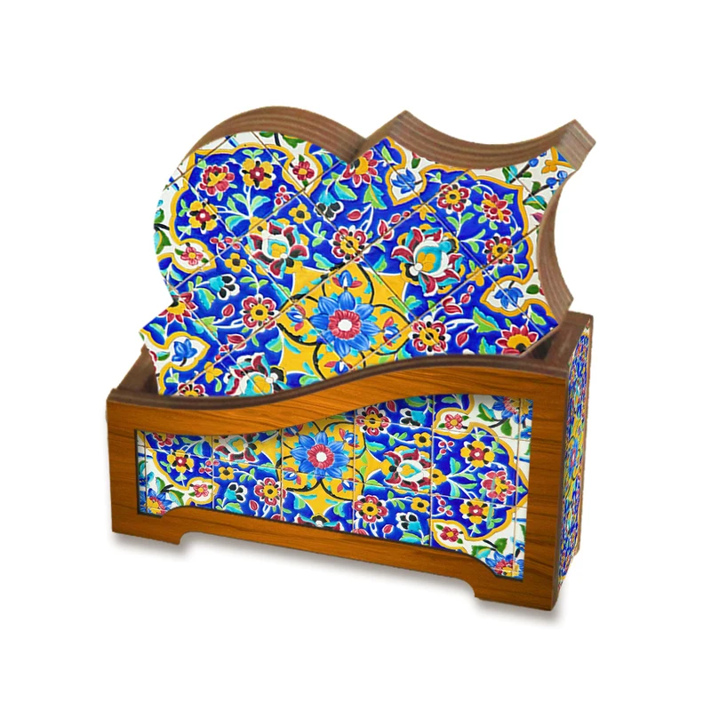 زیر لیوانی لوکسینو مدل ZL 1502 بسته 6 عددی