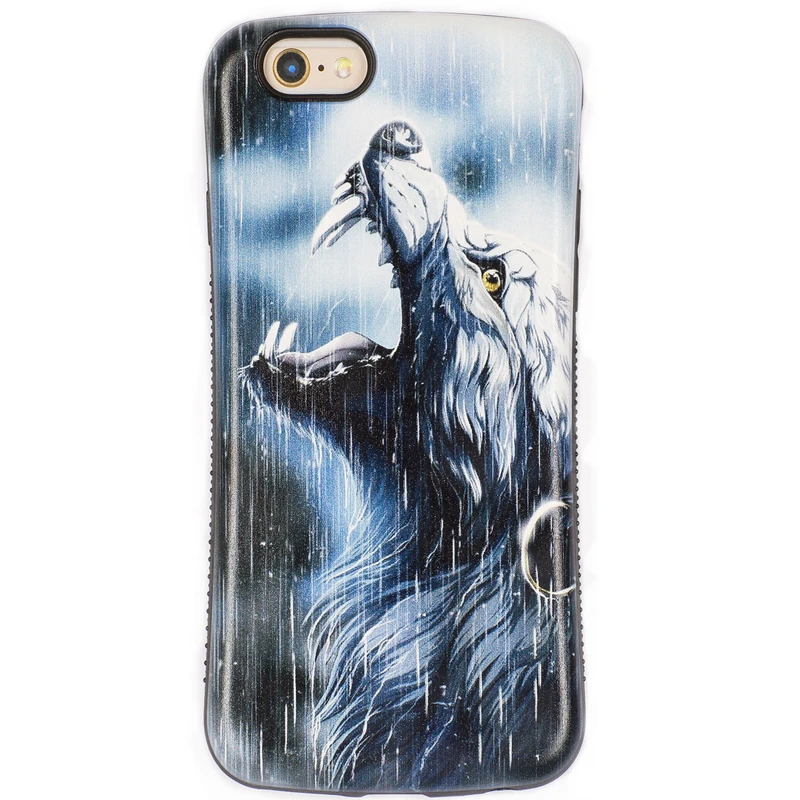 کاور آی فیس مدل Wolf مناسب برای گوشی موبایل اپل iPhone 6/6s