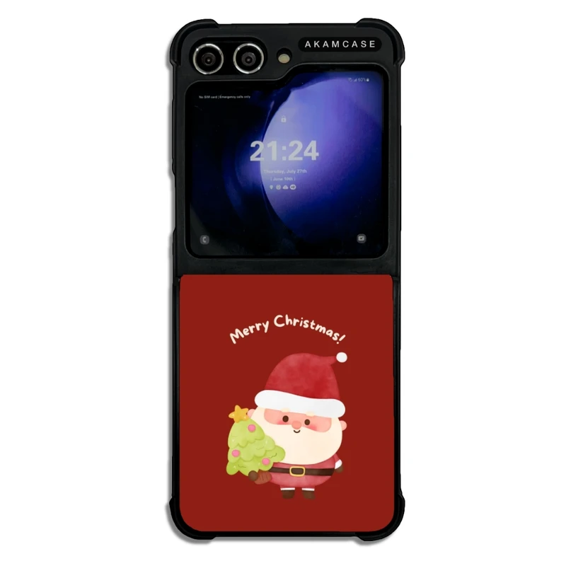 کاور آکام مدل AMCWSGZFLIP5-CHRISTMAS13 مناسب برای گوشی موبایل سامسونگ Galaxy Z Flip 5