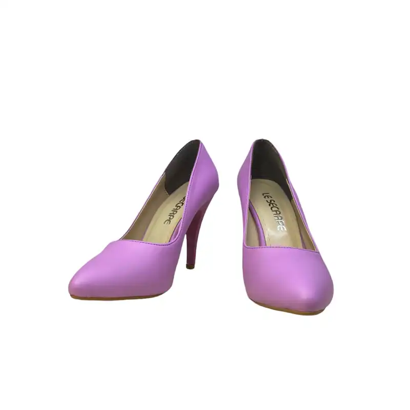 کفش زنانه مدل استلتو بیاله رنگ یاسی