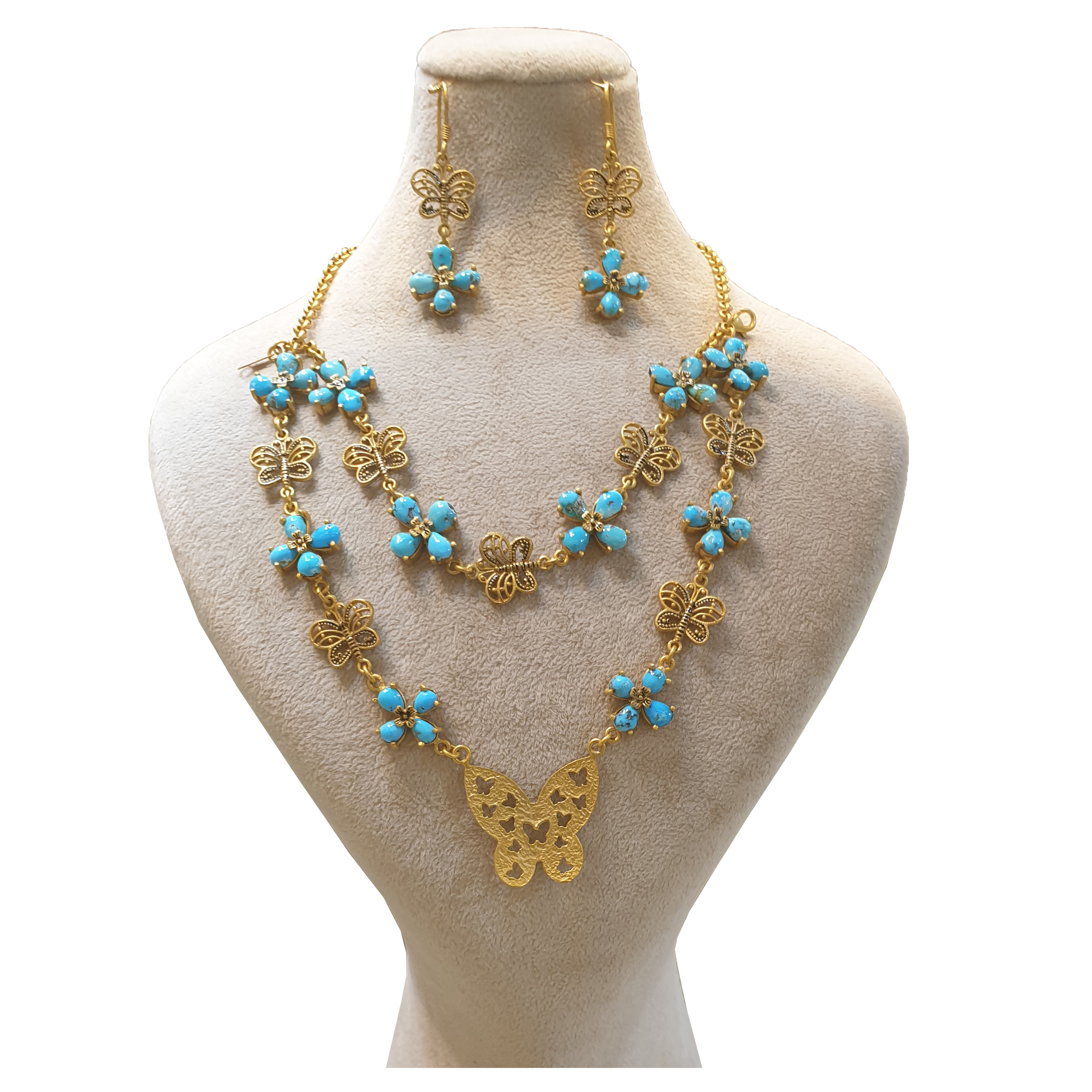 نیم ست نقره زنانه مدل 53131