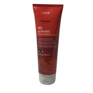 ماسک تثبیت کننده رنگ موی قرمز لاکمه مدل TEKNIA Ultra Red Treatment حجم 250 میلی لیتر