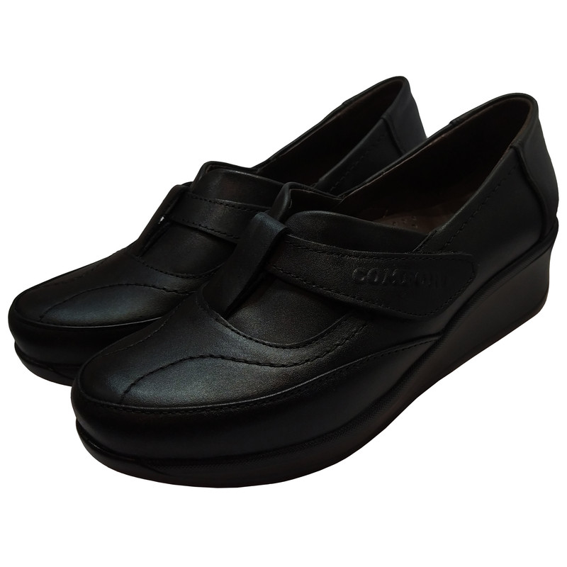 کفش طبی زنانه ایران پا مدل کامفورت رنگ مشکی