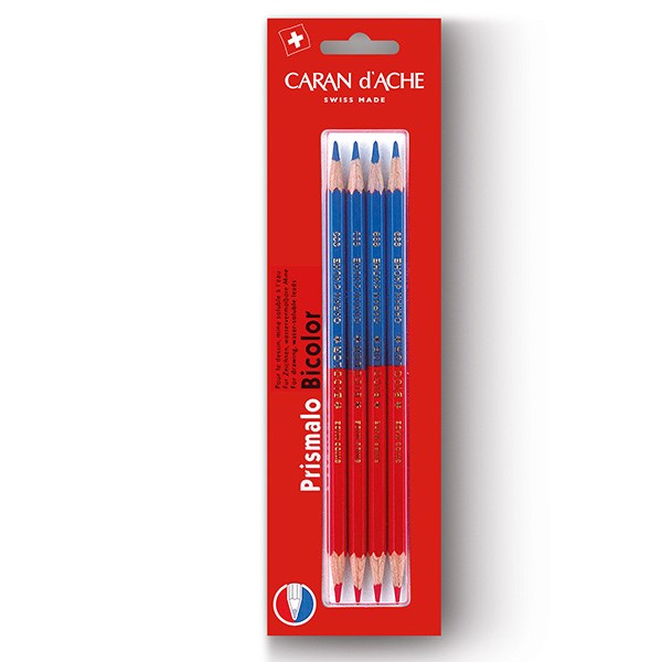 مداد 2 رنگ Caran dAche مدل 999304 بسته 4 عددی