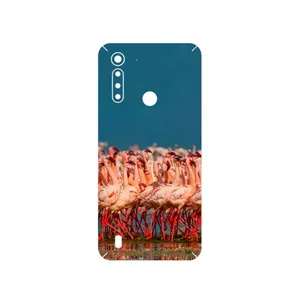 MAHOOT Flamingo Cover Sticker for Motorola Moto G8 Power Lite