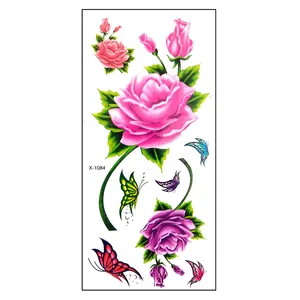 تتو موقت طرح گل کد x-1084