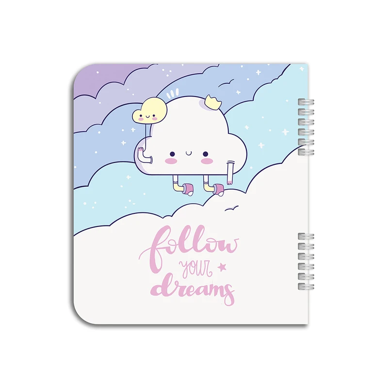 دفتر ژورنال نویسی پانداک مدل نقطه ای طرح ابر کوچولو