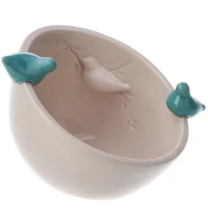 کاسه سرامیکی مدل کبوتر سایز متوسط کد PRS-421