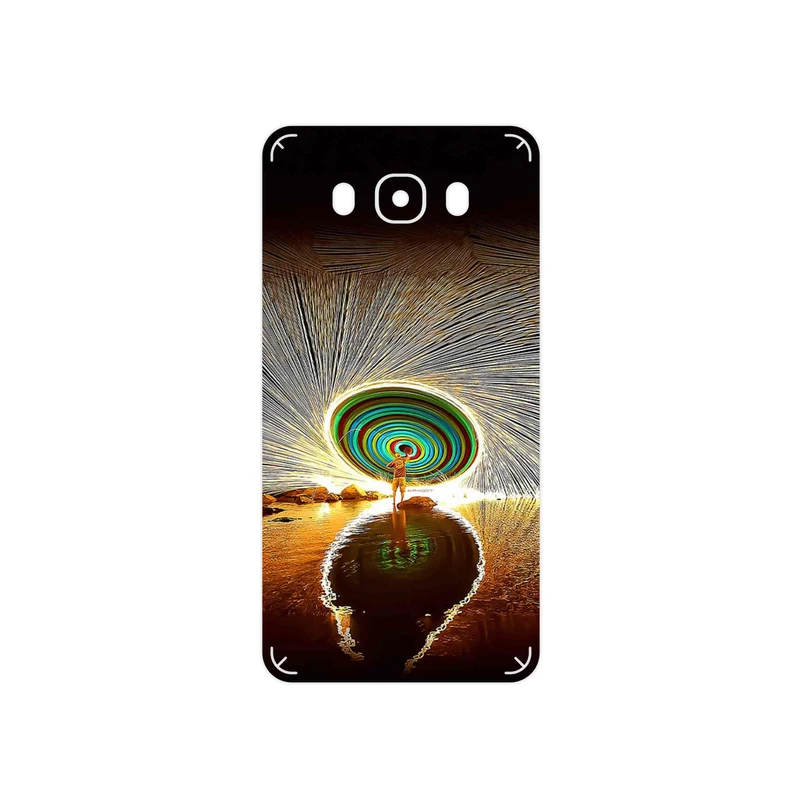 برچسب پوششی ماهوت مدل Night Light Fountain مناسب برای گوشی موبایل سامسونگ Galaxy J7 2016