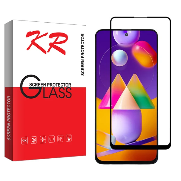 محافظ صفحه نمایش سرامیکی مات کی آر مدل +HD مناسب برای گوشی موبایل سامسونگ Galaxy M31s/ A51